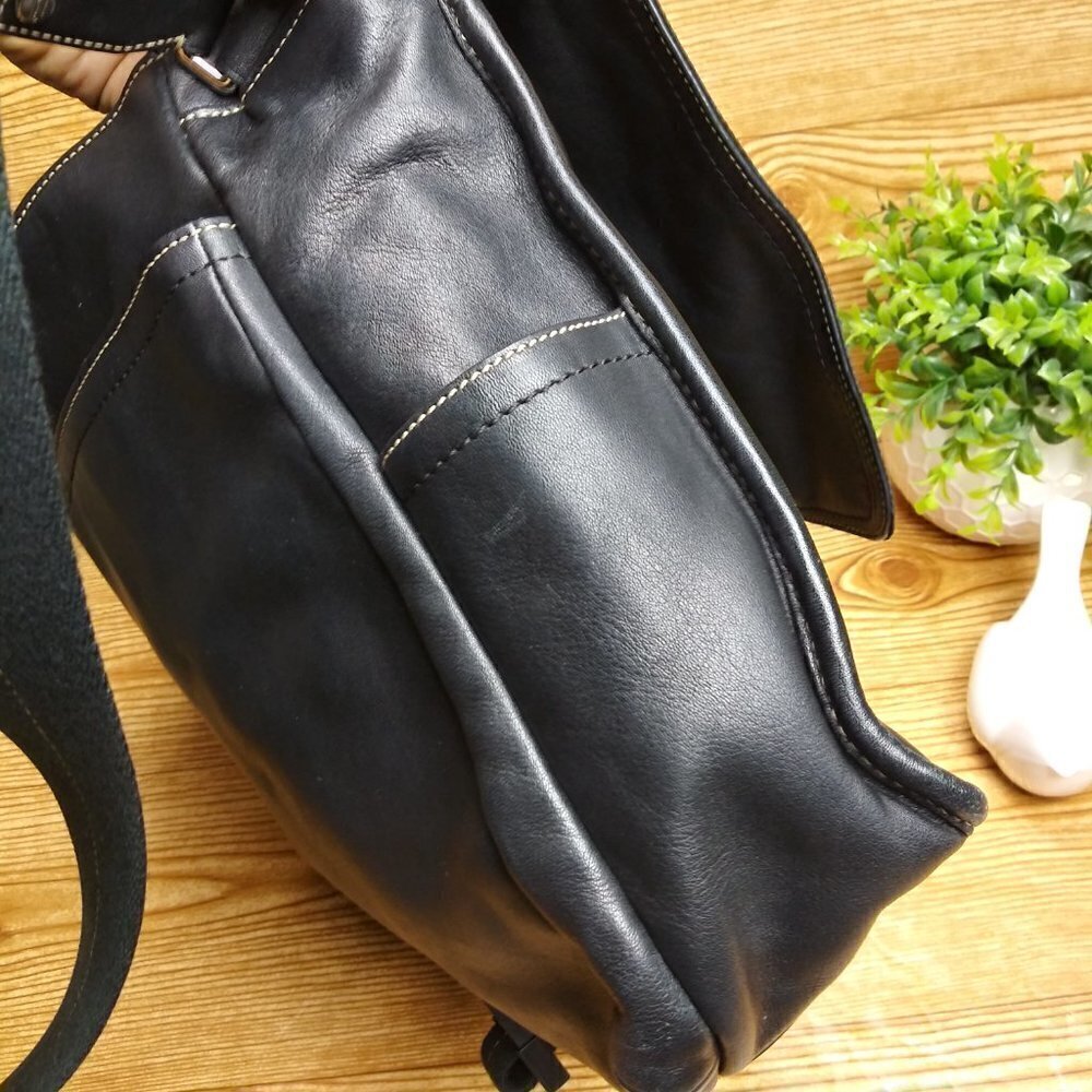 COACH unisex messenger bag crossbody black F70105 - Picture 7 of 14